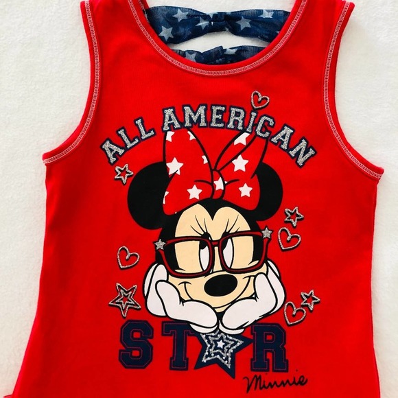 Disney Girls Minnie All American Dress S (6/6X) - Picture 4 of 7